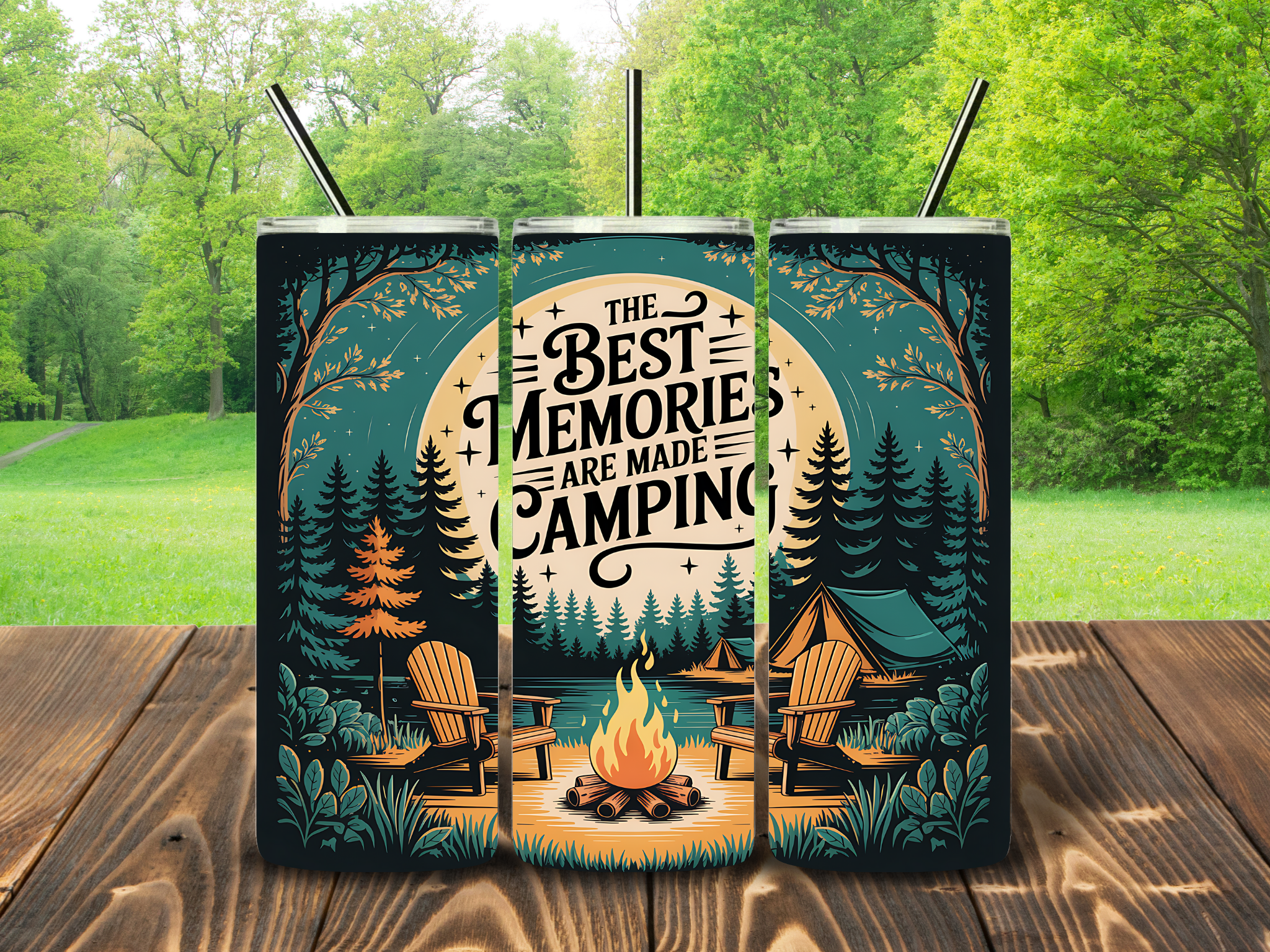 Camping Memories Tumbler